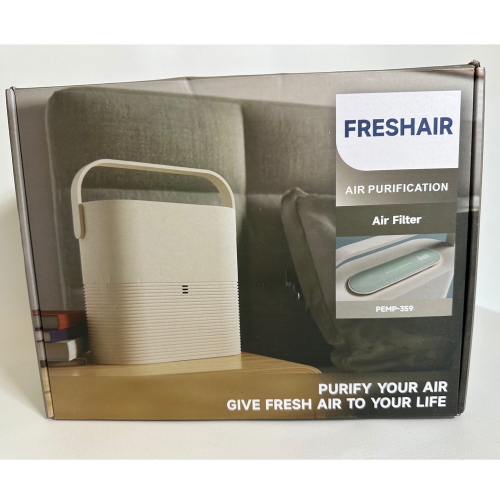 FRESHAIR PEMP-359 Air Purifier Portable Lightweight Rechargeable Battery New‎